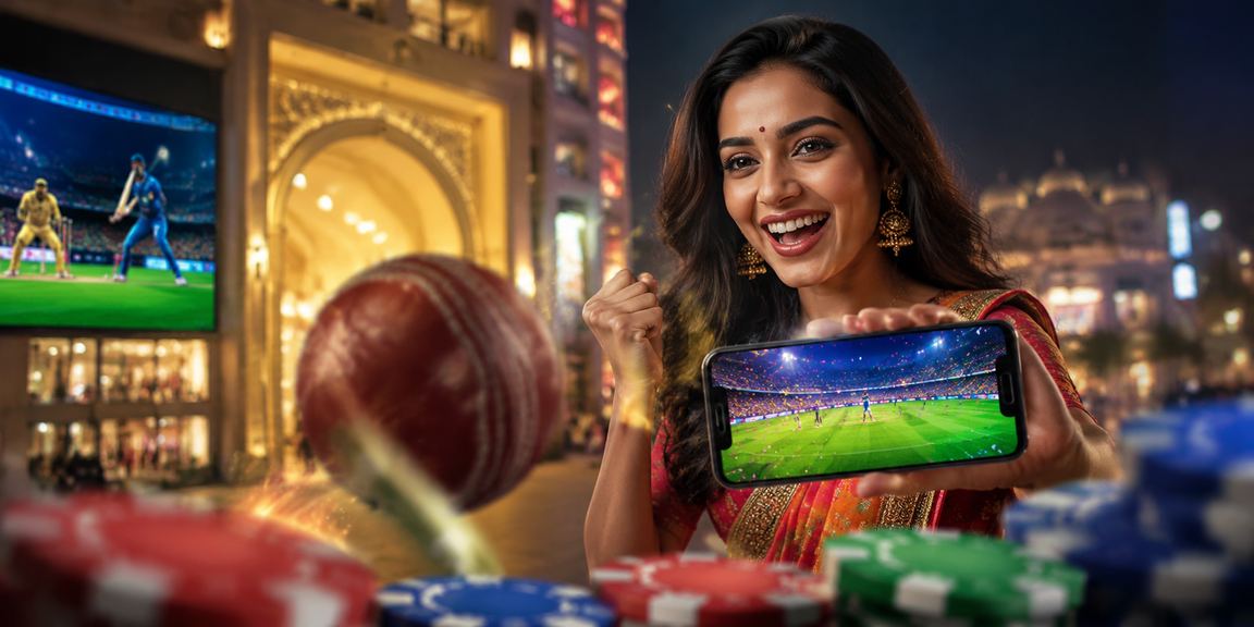 Stacked casino chips in an Indian casino
